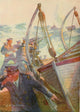 Nations at War 1917 American Gunners on Board a Merchant Ship Poster Print