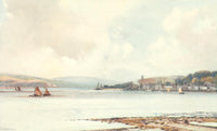 Devon 1913 Appledore Poster Print by Frederick J. Widgery showcasing beautiful coastal scenery.