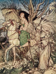 Undine 1909 Little Niece Poster Print by A. Rackham