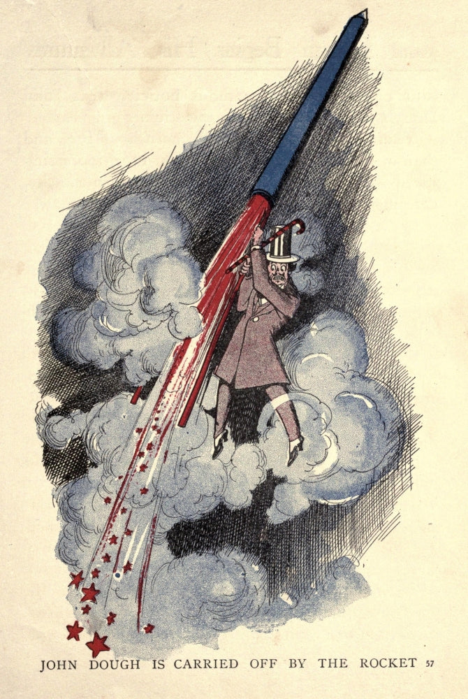 John Dough & the Cherub 1906 Rocket Poster Print by John R. Neill