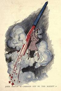 John Dough & the Cherub 1906 Rocket Poster Print by John R. Neill