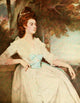 Maria Margaret Clavering Poster Print by George Romney, fine art print