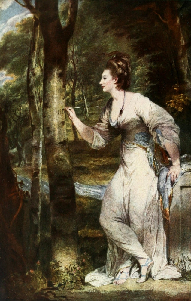 The Connoisseur 10 - Mrs. Lloyd Poster Print by Joshua Reynolds