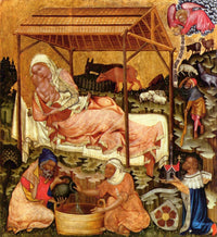 Nativity Scene Poster Print by Master of Vyssi Brod