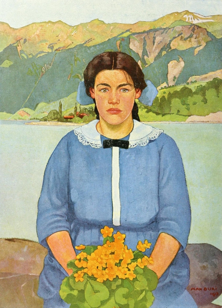 Deutsche Kunst und Dekoration 35 Poster Print by Max Buri showcasing early 20th-century art.