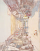 Japan 1901 Honeysuckle Street Poster Print by Mortimer Menpes