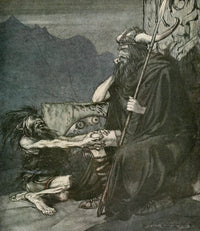Siegfried 1924 Swear to Me Hagen Poster Print by A. Rackham
