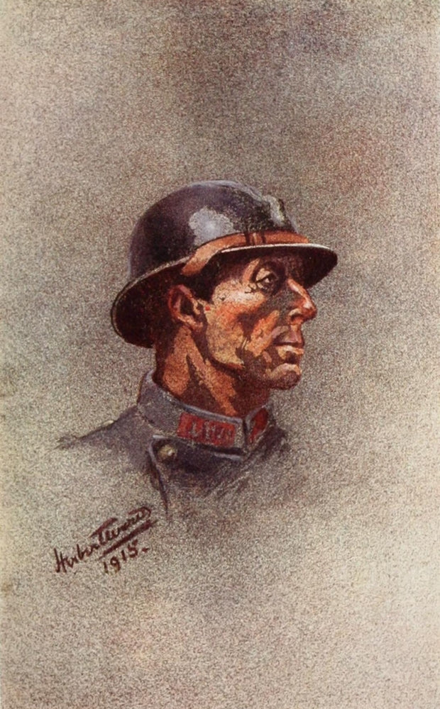 Mr. Poilu 1916 A Blue Devil Poster Print by Herbert Ward