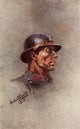 Mr. Poilu 1916 A Blue Devil Poster Print by Herbert Ward