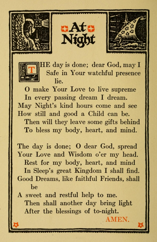 Prayers for Little Men Poster Print by Morgan van Roorbach Shepard