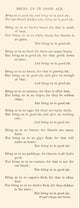 In the Yule-log Glow 1892 Bring Us in Good Ale Poster Print by Thomas Wright