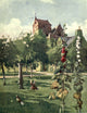 Abbotsford 1905 Darnick Tower Poster Print by William Smith