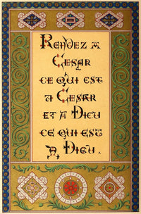 Les Évangiles des Dimanches et Fêtes de l'Année 1864 Mark 12.17 Poster Print