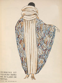 Soeurs David Gazette du Bon Ton 1922 Hermine et Velours Poster Print, elegant vintage art