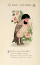 Bird Children 1912 Chickadee Poster Print by M.T. Ross