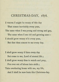 Three Friends A Threefold Cord Christmas Day 1883 Poster Print
