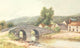 Devon 1913 Malmsmead Poster Print by Frederick J. Widgery, showcasing serene English countryside.