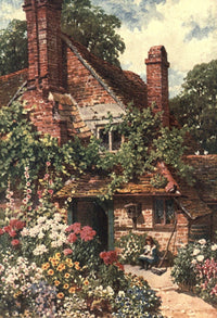 Surrey 1906 Cottage Home Poster Print by Harold Sutton Palmer
