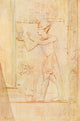 Below the Cataracts 1907 Seti I Offering Truth to Osiris Poster Print by Walter Tyndale.