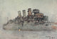 HMS Vindictive Naval Front 1920 Poster Print by Donald Maxwell