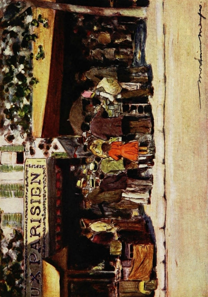 Paris 1909 Curiosity Poster Print by Mortimer Menpes showcasing early 20th-century Paris