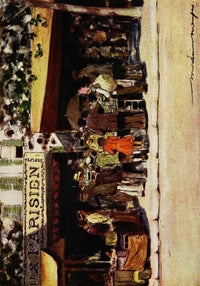 Paris 1909 Curiosity Poster Print by Mortimer Menpes showcasing early 20th-century Paris