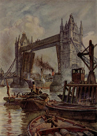 Engineering Wonders of the World - Tower Bridge Poster Print