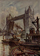 Engineering Wonders of the World - Tower Bridge Poster Print