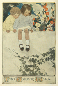 Scribner's 34 1903 Child in a Garden Poster Print by Jessie Willcox Smith