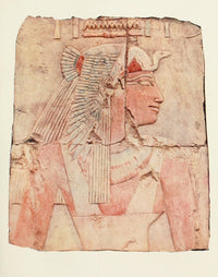 Below the Cataracts 1907 Poster Print by Walter Tyndale featuring Aahmes in the temple at Der El-Bahri.