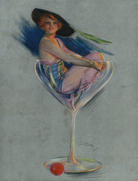 Puck 1914 Here's Looking at You Poster Print by Lou Mayer on premium paper.
