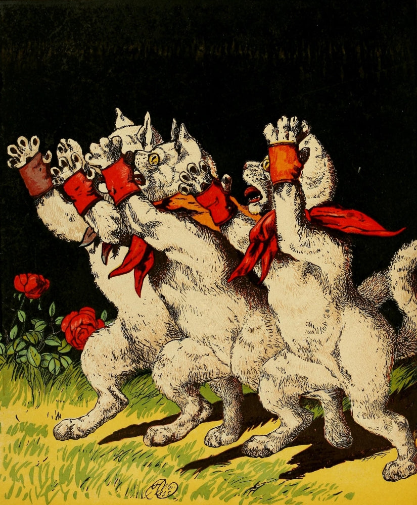 Hunting High & Low Poster Print by Harrison Weir, vintage artwork