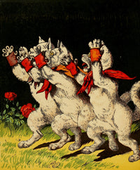 Hunting High & Low Poster Print by Harrison Weir, vintage artwork