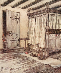 Midsummer Night's Dream 1908 Almost Fairy Time Poster Print by A. Rackham