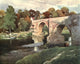 Abbotsford Leaderfoot Bridge Poster Print by William Smith