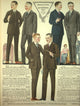 Eaton's Fall Catalogue 1920-21 Men's Suits Poster Print featuring vintage fashion styles.