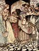 Gypsy Laddie Poster Print from Some British Ballads by A. Rackham