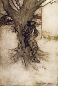 Rip Van Winkle 1905 Rip's Son Poster Print by Arthur Rackham