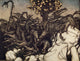 Dragon of the Hesperides Poster Print by Arthur Rackham, 1913 artwork