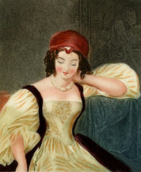 The Offering of Beauty (1848) Art Print by E. Stone