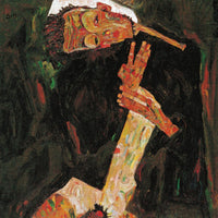 The Poet (Self-Portrait) 1911 Poster Print by Egon Schiele