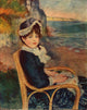 By the Seashore Art Print by Pierre-Auguste Renoir, 1883