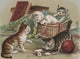 Colorful Chromolithograph Poster Print from 1898, full of fun.