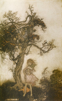 Rip Van Winkle Ragged & Wild Children Poster Print by A. Rackham