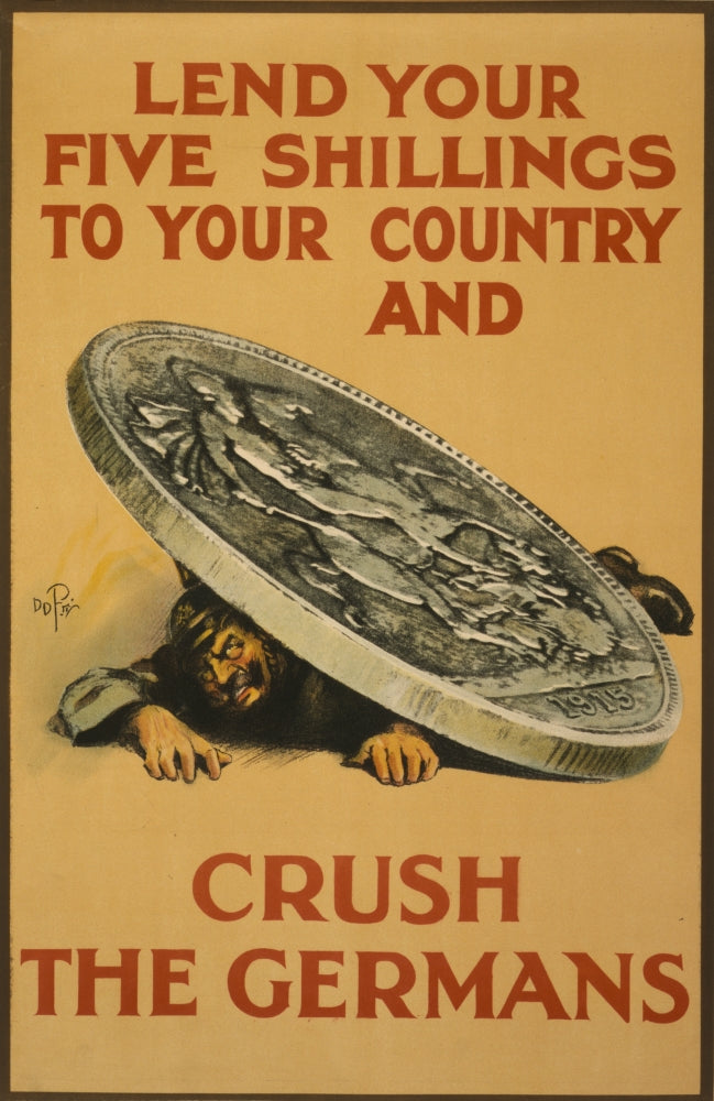 How England Raised an Army 1917 Poster Print