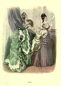 Dame Fashion 1913 Woman of 1874 Poster Print showcasing vintage elegance.