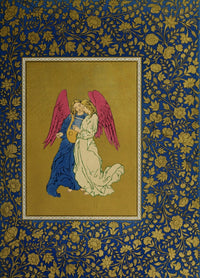 Paradise & the Peri 1860 Angels with Harp Poster Print