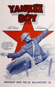 Yankee Boy 1918 Sheet Music Cover Poster Print featuring vintage Americana design.