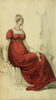 Evening Gown Poster Print showcasing elegance and style.