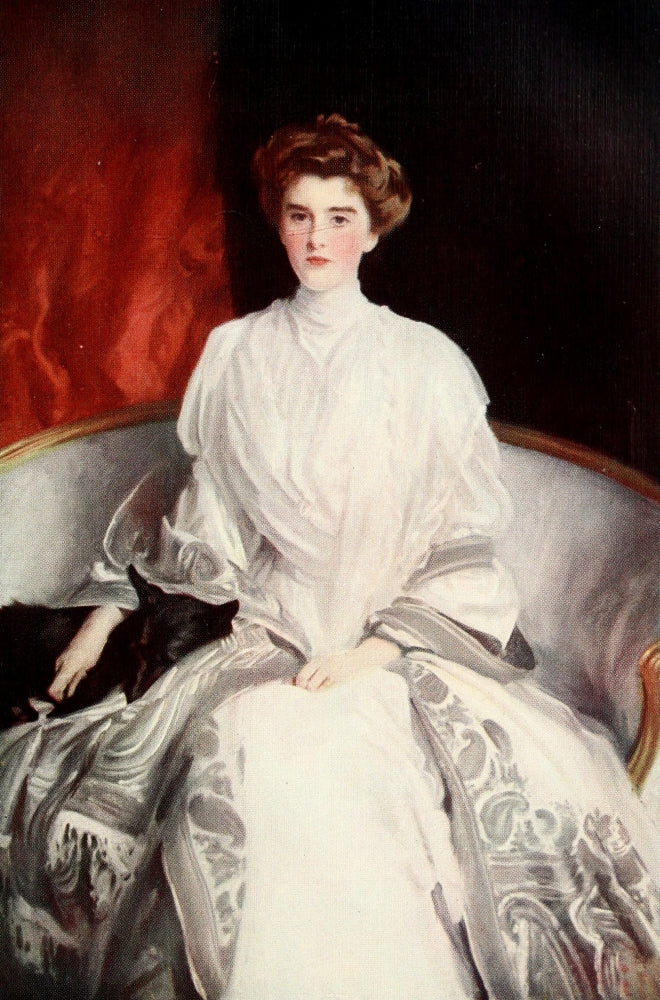 Mrs. A.L. Langman Art Print by J. Singer Sargent